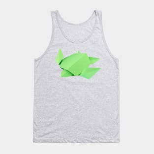 Origami turtle Tank Top